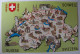 SUISSE - Carte - 1970 - Andere & Zonder Classificatie