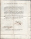 B21 - LETTERA PREFILATELICA DA FIRENZE A MASSA MARITTIMA 1829 - 1. ...-1850 Prephilately