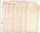 N°1979 ANCIENNE LETTRE A DECHIFFRER DATE 1609 - Documents Historiques