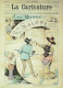 La Caricature 1883 N°176 Ces Dame Du Salon Trock Joueur Du Billard Sorel Robida - Zeitschriften - Vor 1900