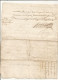 N°1980 ANCIENNE LETTRE PAR DEVANT LES NOTAIRES ROYAUX A DECHIFFRER DATE 1694 - Documents Historiques