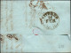 B23 - LETTERA PREFILATELICA DA MONTIGNOSO A LIVORNO 1846 - 1. ...-1850 Prephilately