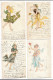 C P A Illustrateur N 1267 WEICK Art Nouveau Les Quatre Saisons N0173 - Other & Unclassified