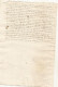 N°1981 ANCIENNE LETTRE A DECHIFFRER DATE 1678 - Historical Documents