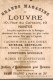 Chromo Grand Magasin Du Louvre Ministre Des Beaux Arts - Altri & Non Classificati