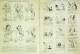 La Caricature 1883 N°187 Falsifications Draner Prudhommiana Caran D'Ache Job Loys - Magazines - Before 1900