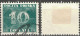 Delcampe - POLAND POLEN POLOGNE 1938 PORTOMARKEN TIMBRES DE SERVICES FRAIS DE PORT POSTAGE DUE REVENUE STAMPS Mi 92-95 97   USED - Portomarken