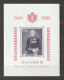 (+ KDO Voir Le 2ème Scan) " PRINCE RAINIER III " Sur BF  NEUF ** MNH De MONACO De 1989. N° YT BF 45. A Saisir !!! - Bloques