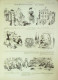 La Caricature 1883 N°190 Saint-Malo (35) Et Ses Environs Robida - Revues Anciennes - Avant 1900