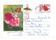 IP 61 - 0411x-a BUTTERFLY, Big Fixed Stamp, Romania - REGISTERED Stationery - Used - 1961 - Postal Stationery