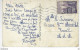 France - Obliteration Mec. 5 Lignes Ondulees 1955 VAR Sur Timbre QUIMPER YT 979 ( 1954 ) Carte Fillette Sous Parapluie - 1921-1960: Période Moderne