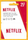 Carte Cadeau NETFLIX 25€ - 1114 - Cartes Cadeaux