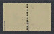 Kurland 1 II+III ** Aufdruck Type II+III Im Paar, Postfrisch, Geprüft KW 420,- € - Occupazione 1938 – 45