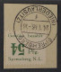 SPREMBERG  14 A K, 54 Pfg Wertziffer KOPSTEHEND, Briefstück, Geprüft KW 300,- € - Gebraucht