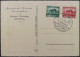 Dt. Reich  673-74 Gautheater Saarpfalz Ersttag Auf Signierter Original-Radierung - Storia Postale