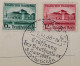 Dt. Reich  673-74 Gautheater Saarpfalz Ersttag Auf Signierter Original-Radierung - Storia Postale