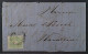 Österreich 12, 3 Kr. Grün Auf Sauberem Orts-Brief Von WARASDIN, KW 450,- € ++ - Cartas & Documentos