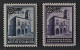 San Marino  206-07 *  1934, Freimarken Provisorien 3,70 L. Komplett, KW 350,- € - Ongebruikt