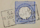 Dt. Reich 10, 7 Kr. Kleiner Brustschild, Kleinformat L15 LUXUS Brief, KW 180,- € - Covers & Documents