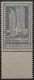 Dt. Reich Flugmarke 4 A ** Margaretenfest, Postfrisches Luxus-Stück, KW 130,- € - Emissions De Nécessité Zone Britannique