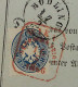 Österreich  33, RETOURRECEPISSE Mit 10 Kr. Idealer Roter Stempel, KW 400,- € ++ - Lettres & Documents
