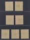 1918,, DÄNEMARK 84-96 X ** Wasserzeichen KRONE 17 Werte Kpl. Postfrisch, 1024,-€ - Nuovi