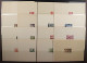 SAARLAND 272-88 M (*) MINISTERBLOCKS Komplette Serie, Winzige Auflage, 3950,-€ - Nuovi