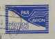 1948, BIZONE JEIA Flugpostzulassungsmarke Auf Luftpost-Brief, Geprüft 400,-€ - Cartas & Documentos