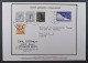 1948, BIZONE JEIA Flugpostzulassungsmarke Auf Luftpost-Brief, Geprüft 400,-€ - Storia Postale