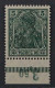 Deutsches Reich 85 II DK, Kopfstehender DOPPELDRUCK, Rand ! Fotoattest 1400,-+++ - Unused Stamps