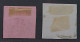 1851, BADEN 4 A + B, 9 Kr. Schwarz/altrosa + Lilarosa, Beide Farben Kpl. 235,-€ - Afgestempeld