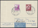 1936 ZEPPELINPOST Si. 344, Bordpostkarte Der Deutschlandfahrt 23.03.1936, 100,-€ - Posta Aerea & Zeppelin