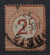Deutsches Reich 29 I A, Aufdruck 2 1/2 Gr. PLATTENFEHLER, Fotoattest BPP, 650,-€ - Usados