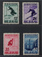 Österreich  623-26 **  FIS Skiwettkämpfe 1936, Postfrischer Topsatz, KW 180,- € - Ongebruikt