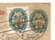 Germany INFLA Nothilfe 1928 Stationery Pf8 + The SCARCE Regular TWIN Pf8 RIGHT WMK See Scan Heidenheim 24dec1928 X USA - Lettres & Documents