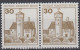 Berlin Mi.Nr.534A+534A / 535A+535A - Burgen Und Schlösser - Ludwigstein+Eltz - 2 Waagerechte Paare - Postfrisch - Ungebraucht