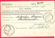 INTERO CARTOLINA-VAGLIA UMBERTO C.15 DA LIRE 10(+45C.X2) (CAT. INT.7Ba) -ANNULLO TONDO RIQUADRATO"PONTREMOLI*21.7.92* - Poststempel