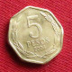 Chile 5 Peso 2004 Chili  W ºº - Chile