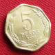 Chile 5 Peso 2005 Chili  W ºº - Chile