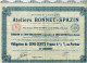 69-ATELIERS BONNET-SPAZIN. SA DES ...ST RAMBERT L'ILE BARBE  1918 Et 1921 (lot De 2) - Altri & Non Classificati
