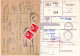 Norwegen 1971, Paketkarte V. Sarpsborg M. Schweden Lösen Nachporto - Lettres & Documents