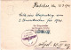 DR 1940, Landpoststempel HABELSEE über Rothenburg Tauber Auf 6 Pf. Ganzsache - Storia Postale