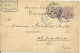 DR 1876, Klaucke Stpl. Strassburg 2b Auf Ganzsache M. Zusatzfrankatur  - Lettres & Documents
