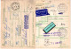 BRD 1972, Paketkarte V. LORCH M. Schweden Porto-Etikett U. EG Export Aufkleber - Cartas & Documentos