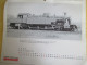 Delcampe - Calendrier ALSTHOM CREUSOT RAIL/ 150éme Anniversaire De La 1ére Locomotive Construite Au CREUSOT/CGE/ 1988        TRA188 - Eisenbahnverkehr