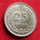 El Salvador 25 Centavos 1970 W ºº - El Salvador