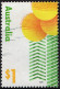 AUSTRALIA 2016 $1 Multicoloured, Love To Celebrate - Wattle Blossom SG4524 FU - Gebraucht