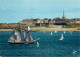 Navigation Sailing Vessels & Boats Themed Postcard Voilier At Saint Malo - Voiliers