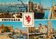 Navigation Sailing Vessels & Boats Themed Postcard Chioggia Coat Of Arms - Sailing Vessels