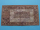 1 Gulden ZILVERBON ( Serie AO N° 308221 - 1 Oct 1938 ) Buiten Omloop ( For Grade, Please See Photo ) Circulated ! - 1 Gulden